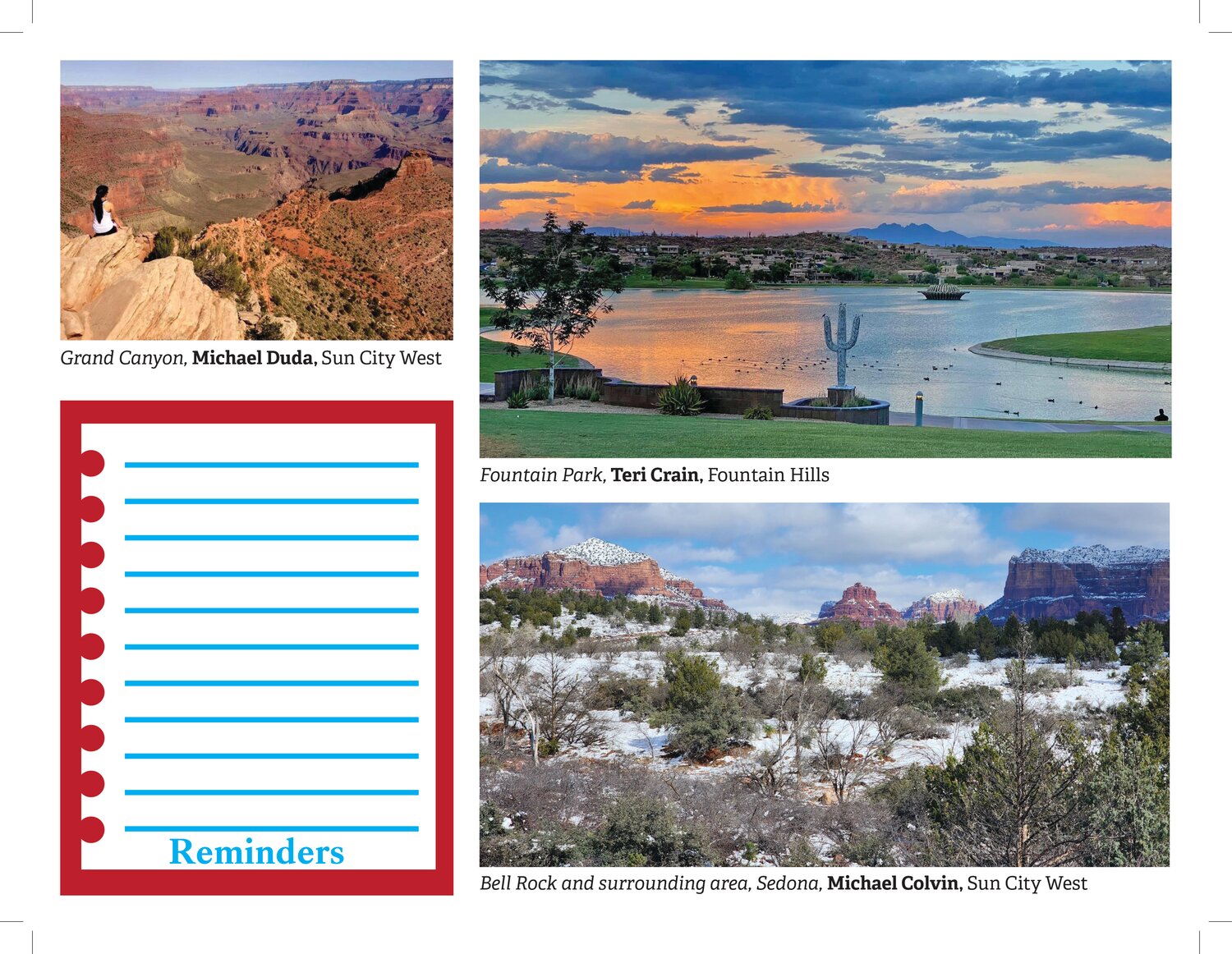 Peoria Independent accepting photos for 2025 Arizona calendar Daily